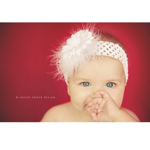 Holiday Red Fabric Backdrop