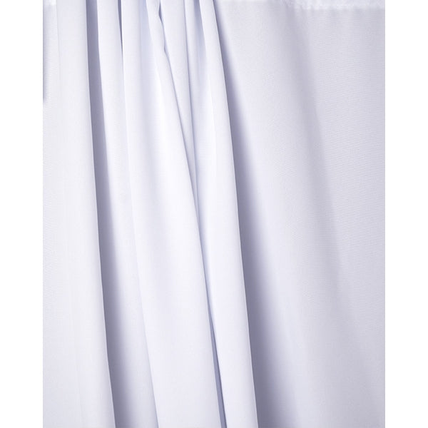 Bright White Fabric Backdrop