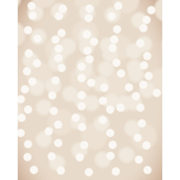 Cream Bokeh Printed Backdrop