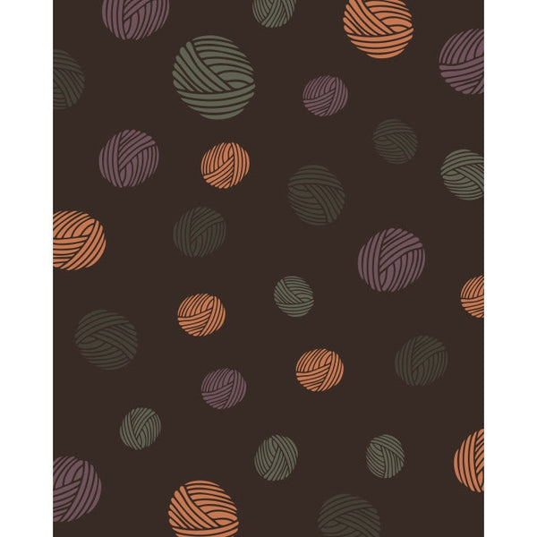 Balls of Yarn Printed Backdrop