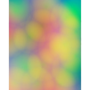 Rainbow Bokeh Printed Backdrop