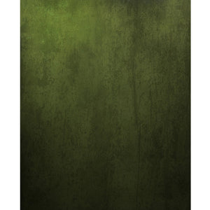 Olive Green Grunge Printed Backdrop