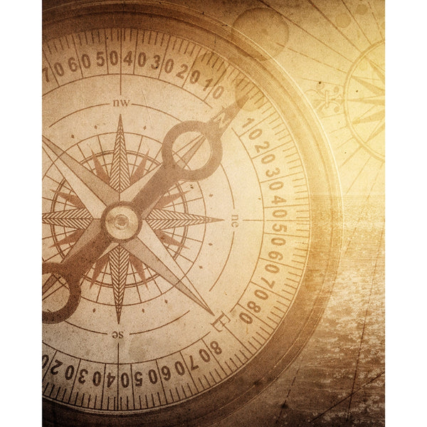 Compass Printed Backdrop