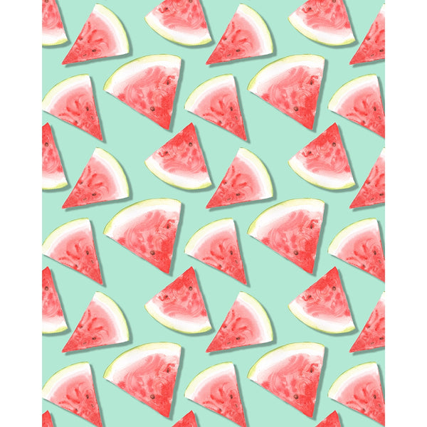 Summer Watermelon Printed Backdrop