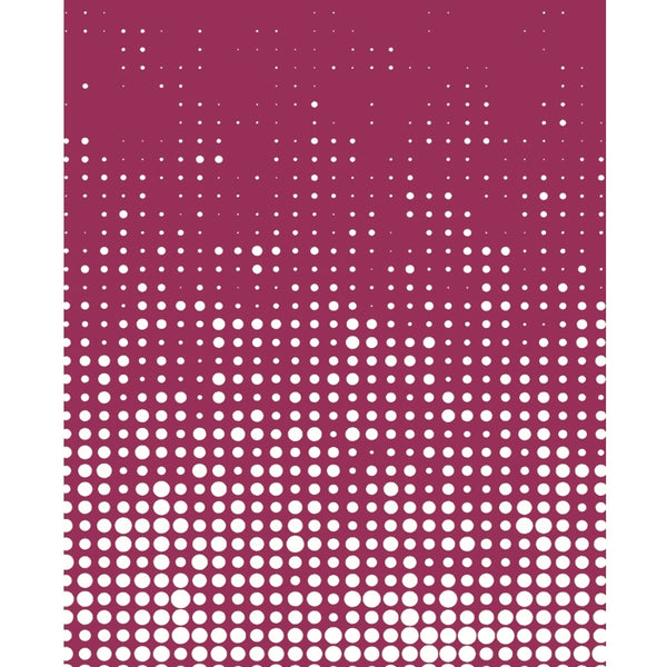 Pink & White Halftone Printed Backdrop