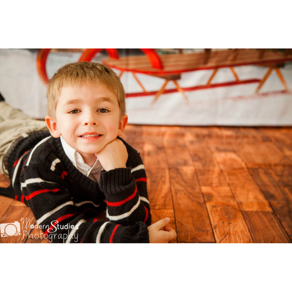 Aged Oak Printed Backdrop