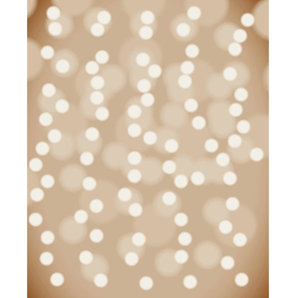 Hazelnut Bokeh Printed Backdrop