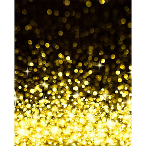 Yellow  Bokeh Backdrop