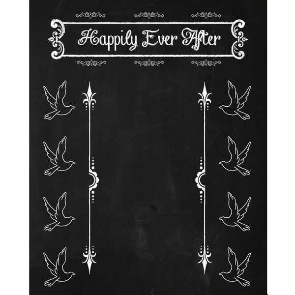 Custom Wedding Chalkboard Backdrop