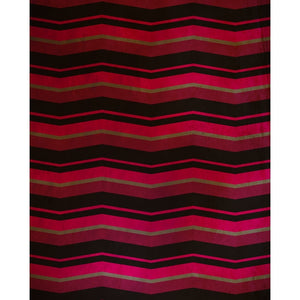 Red & Pink Chevron Printed Backdrop