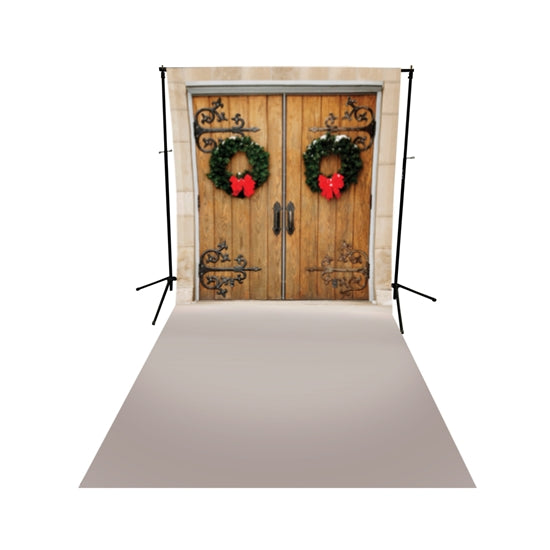 Decorated Doors Floor Extended Printed Backdrop