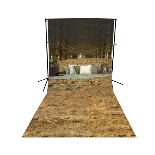 Picnic in the Woods Scenic Floor Extended Printed Backdrop