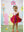 Spring Fence Backdrop White brick wall with Little girl Twirling in Portrait