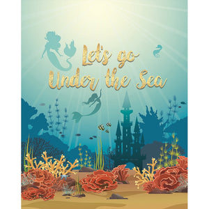 Under the Sea Printed Backdrop