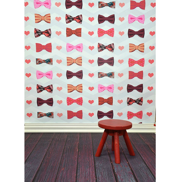 Dark Berry Planks Printed Backdrop