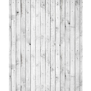 Painted White Planks