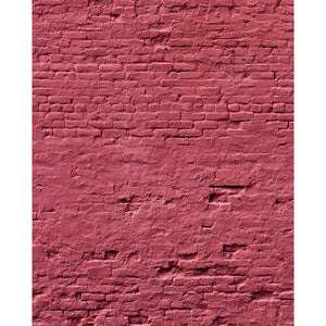 Weathered Rose Brick Printed Backdrop