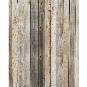 Aged Wood Printed Backdrop