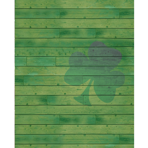 Clover Planks Printed Backdrop