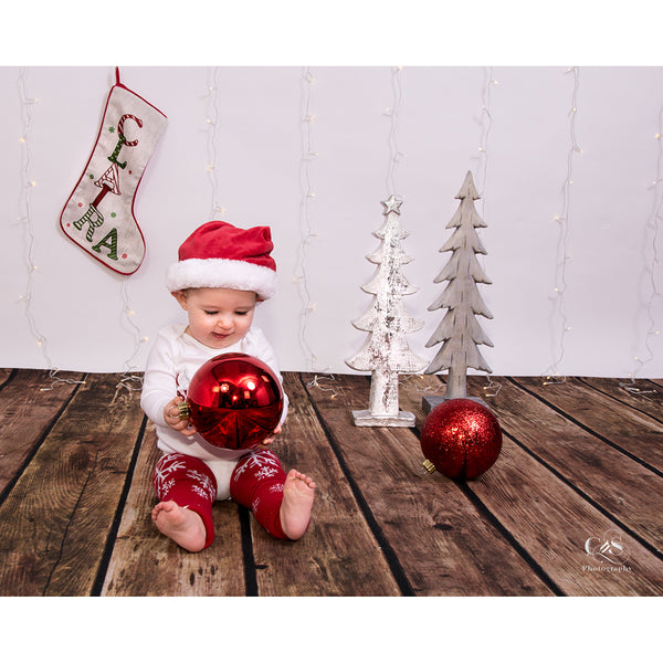 Worn Planks Printed Backdrop