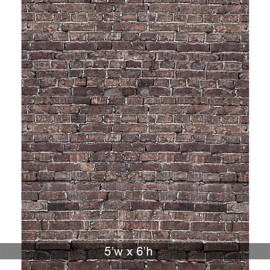 Grunge Brick Printed Backdrop