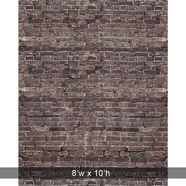 Grunge Brick Printed Backdrop