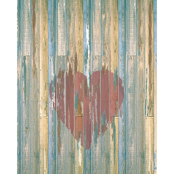 Distressed Heart Planks Floordrop