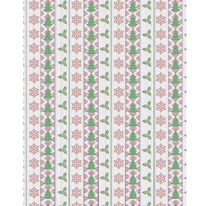 Festive White Planks