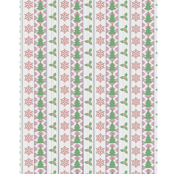 Festive White Planks