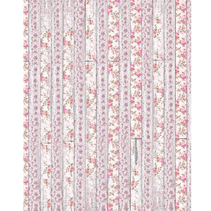 Pink Floral Planks