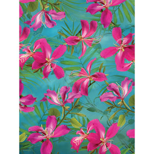 Lilies Printed Backdrop