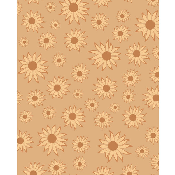 Sunflowers Printed Backdrop