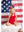 Vintage American Flag Planks Printed Backdrop