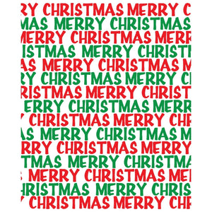 Merry Christmas Printed Backdrop