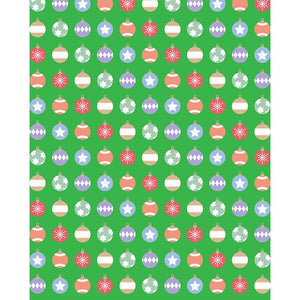 Ornament Wrapping Paper Printed Backdrop