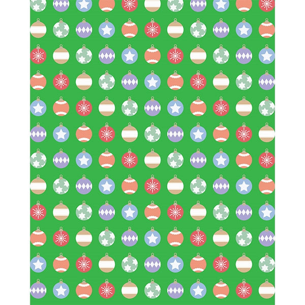 Ornament Wrapping Paper Printed Backdrop