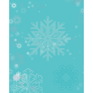 Snowfall Printed Backdrop