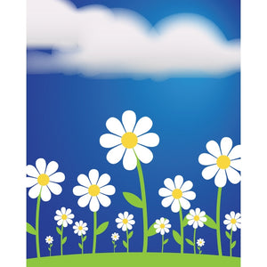 Daisies Printed Backdrop