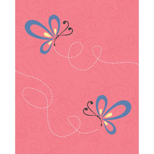 Butterflies Printed Backdrop