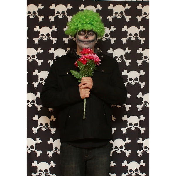 Skull & Crossbones Printed Backdrop