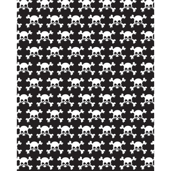 Skull & Crossbones Printed Backdrop