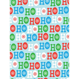 Ho Ho Ho Christmas Printed Backdrop