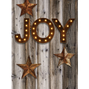 Joy Christmas Printed Backdrop