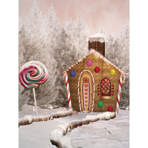 Gingerbread Dreams Backdrop