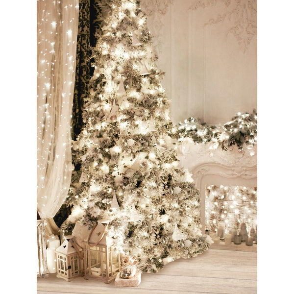 Sparkling Tree Printed Backdrop | Backdrop Express Sparkling Tree ...