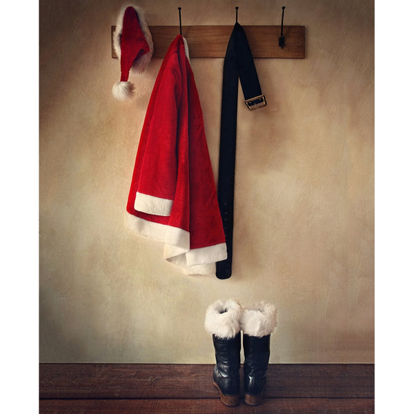 Santafts Coat Rack Printed Backdrop