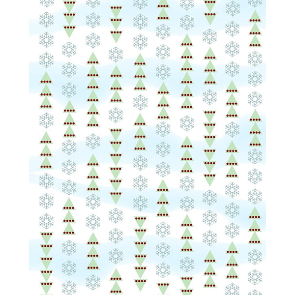 Hillside Holiday Printed Backdrop