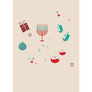 Hanukkah Celebration Printed Backdrop