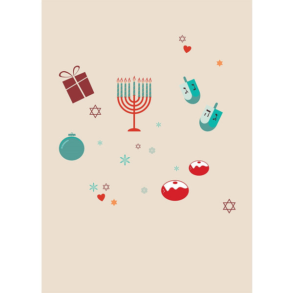 Hanukkah Celebration Printed Backdrop