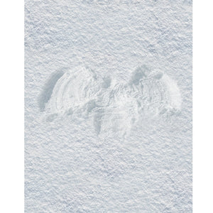 Snow Angel Printed Backdrop